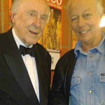 Chris Barber 2015 mit dem Autor