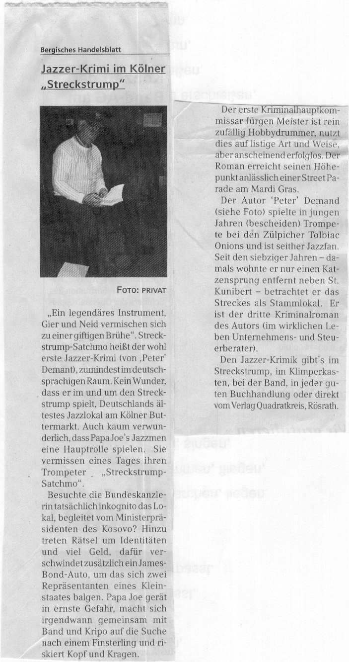 Bergisches Handelsblatt 13.1.2011